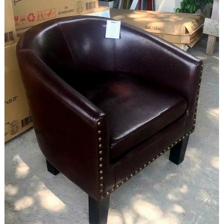 C2BN : Ghế Sofa Đơn - Màu Nâu
